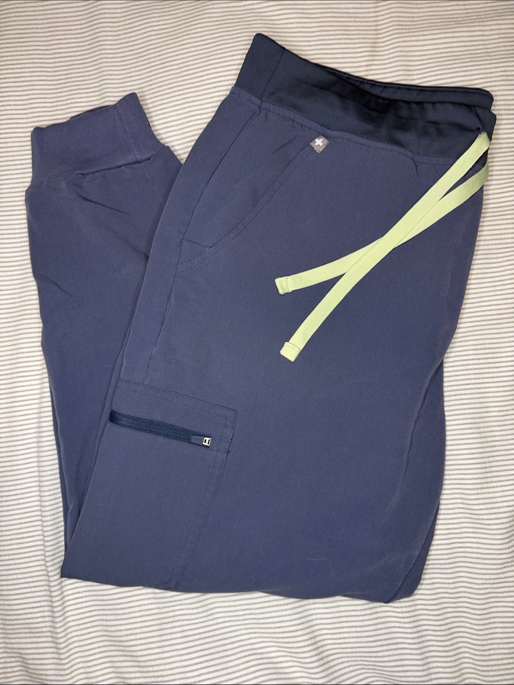 Figs Zamora Jogger Scrubs - Periwinkle